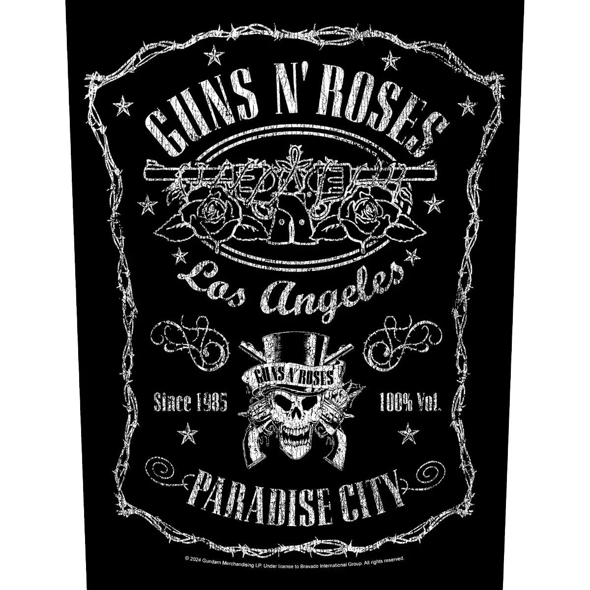 Dossard Guns n Roses - Paradise City 