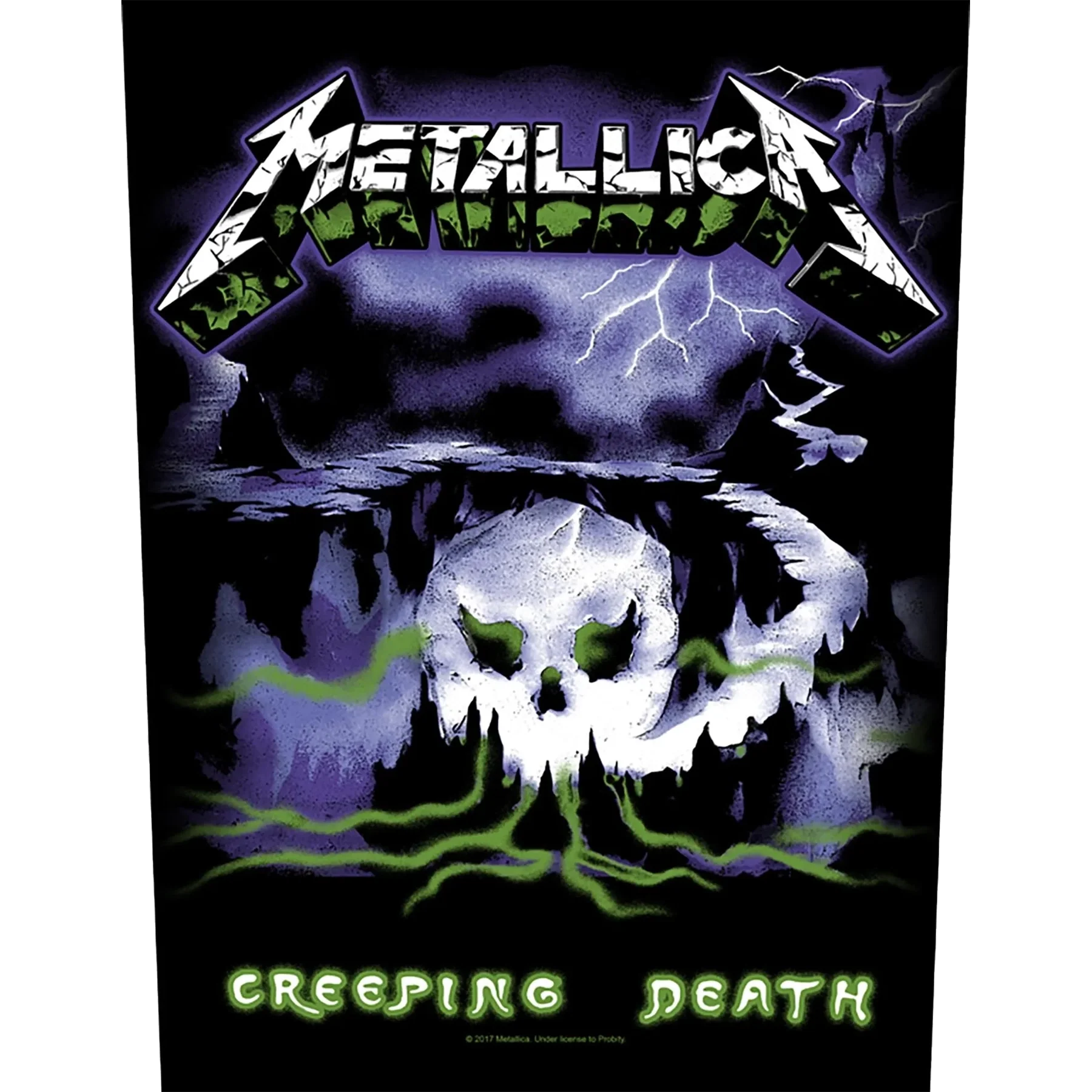 Sew-on patch Metallica - Creeping Death [Dossard]