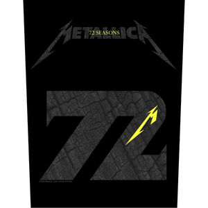 Patch Metallica - 72 Seasons [Backpatch]