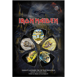 Pick Iron Maiden (set of 5) [tri-tip]