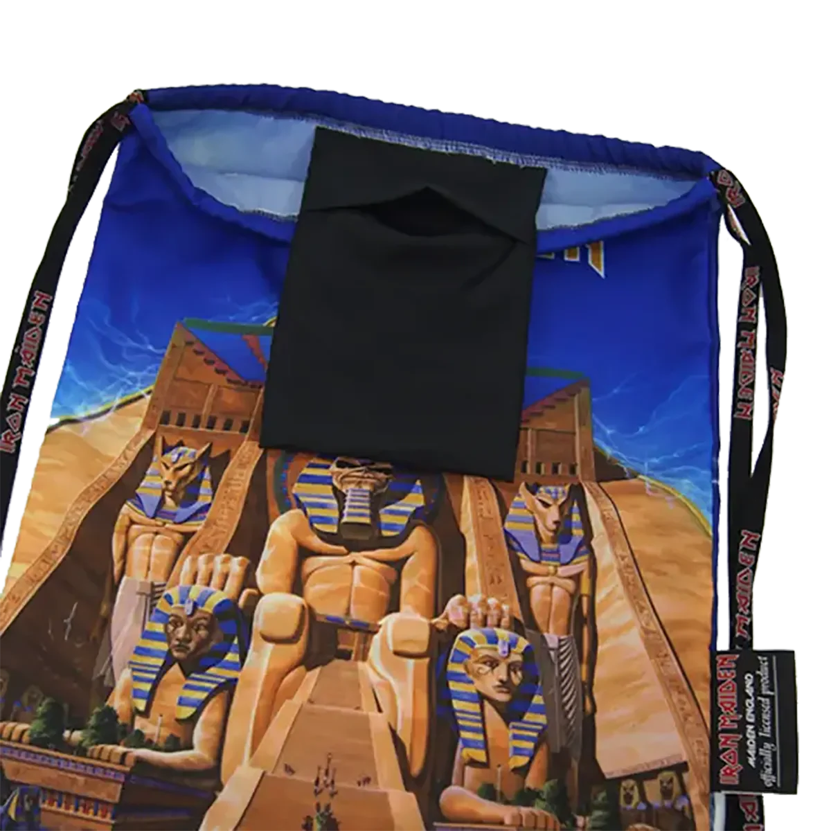 Vue intérieure – Compartiment intérieur du sac Iron Maiden Powerslave