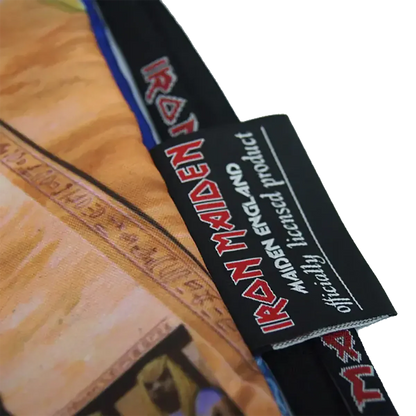 Zoom étiquette – Étiquette officielle Iron Maiden sous licence