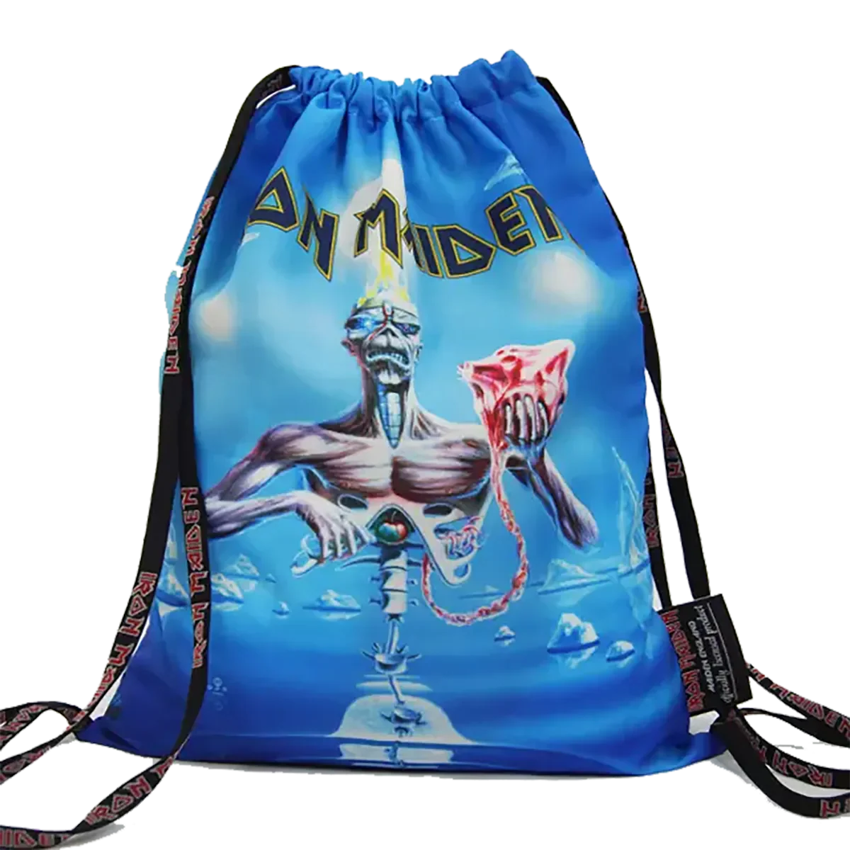 Vue face – Sac de sport Iron Maiden Seventh Son Of A Seventh Son (debout)