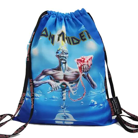 Front view – Iron Maiden Seventh Son Of A Seventh Son duffel bag (standing)