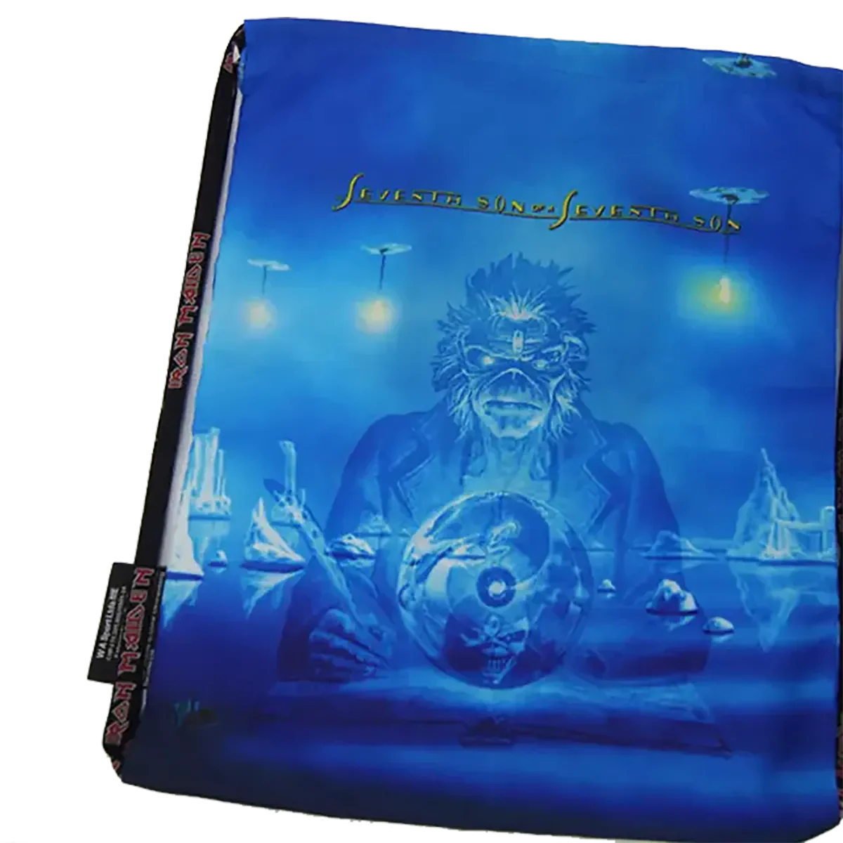 Vue arrière – Illustration dos du sac Iron Maiden Seventh Son Of A Seventh Son