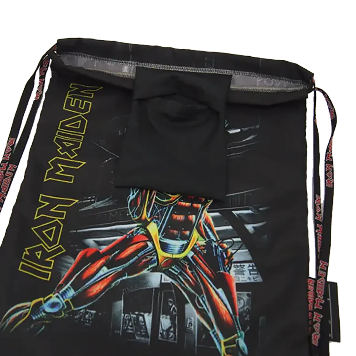 Vue intérieure – Compartiment intérieur du sac Iron Maiden Somewhere in Time