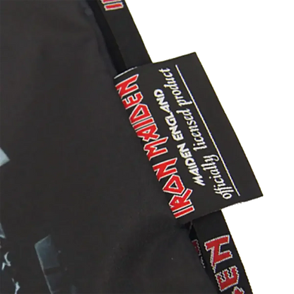 Zoom étiquette – Étiquette officielle Iron Maiden sous licence