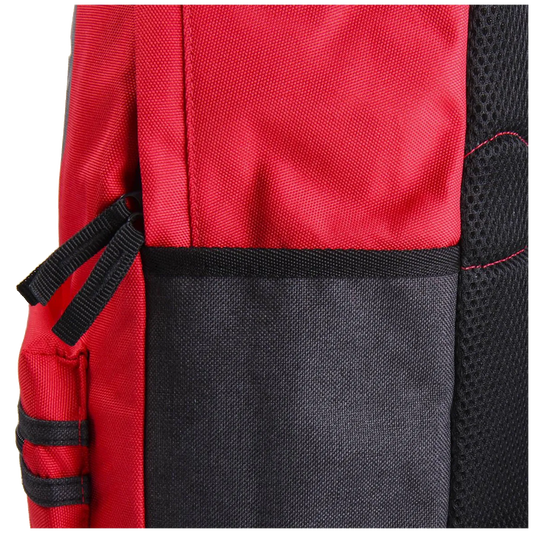 Sac Deadpool : poche latérale et toile résistante rouge/noir