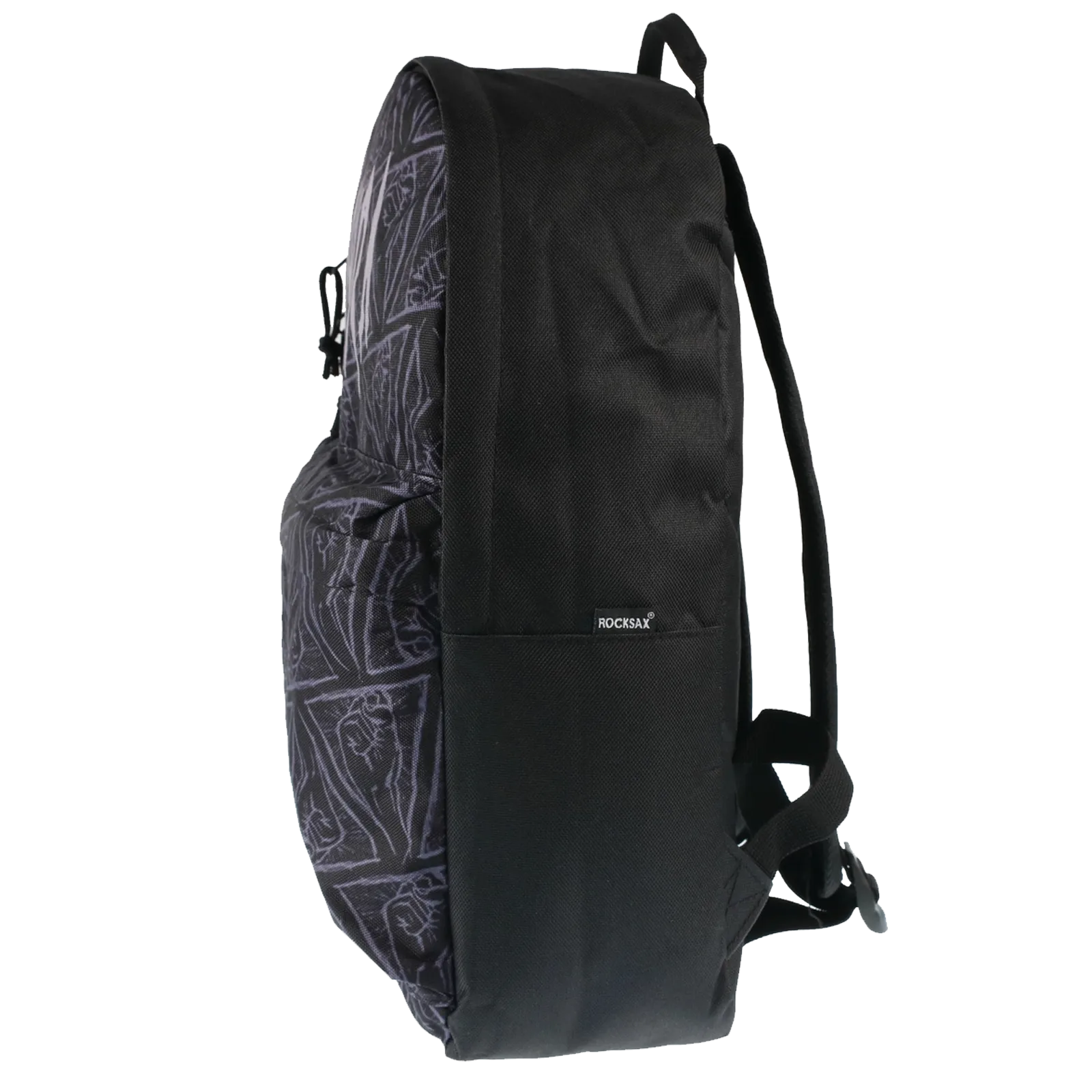 Sac GOJIRA RockSax — vue latérale avec logo RockSax et poche