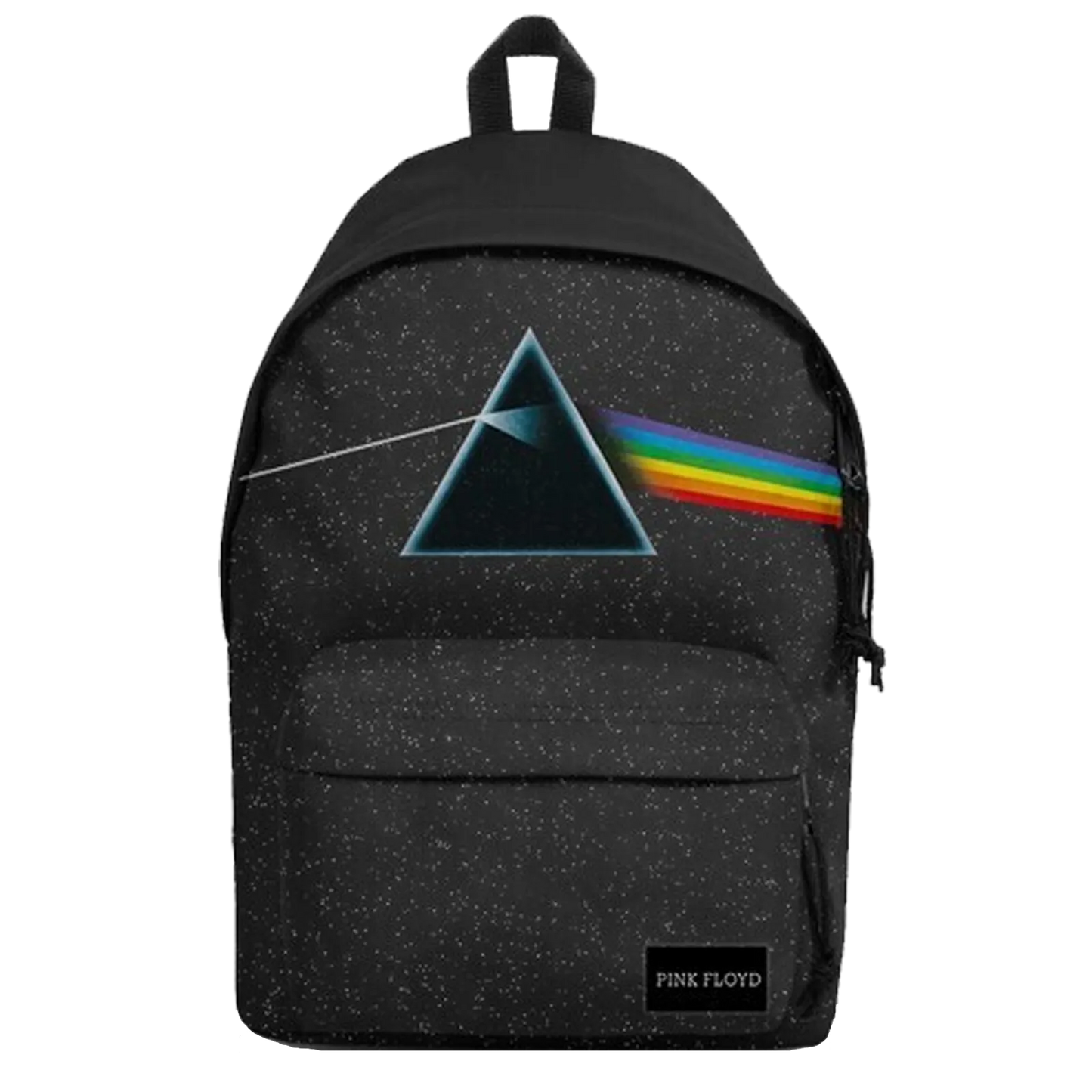 Sac à dos Pink Floyd The Dark Side of the Moon - vue de face avec design prisme et arc-en-ciel