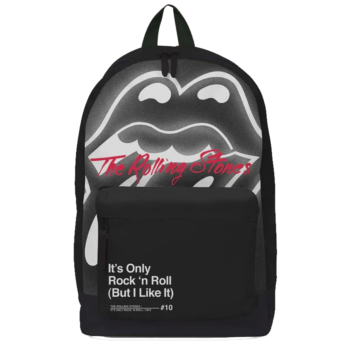 Sac à dos The Rolling Stones noir logo It’s Only Rock ’n Roll