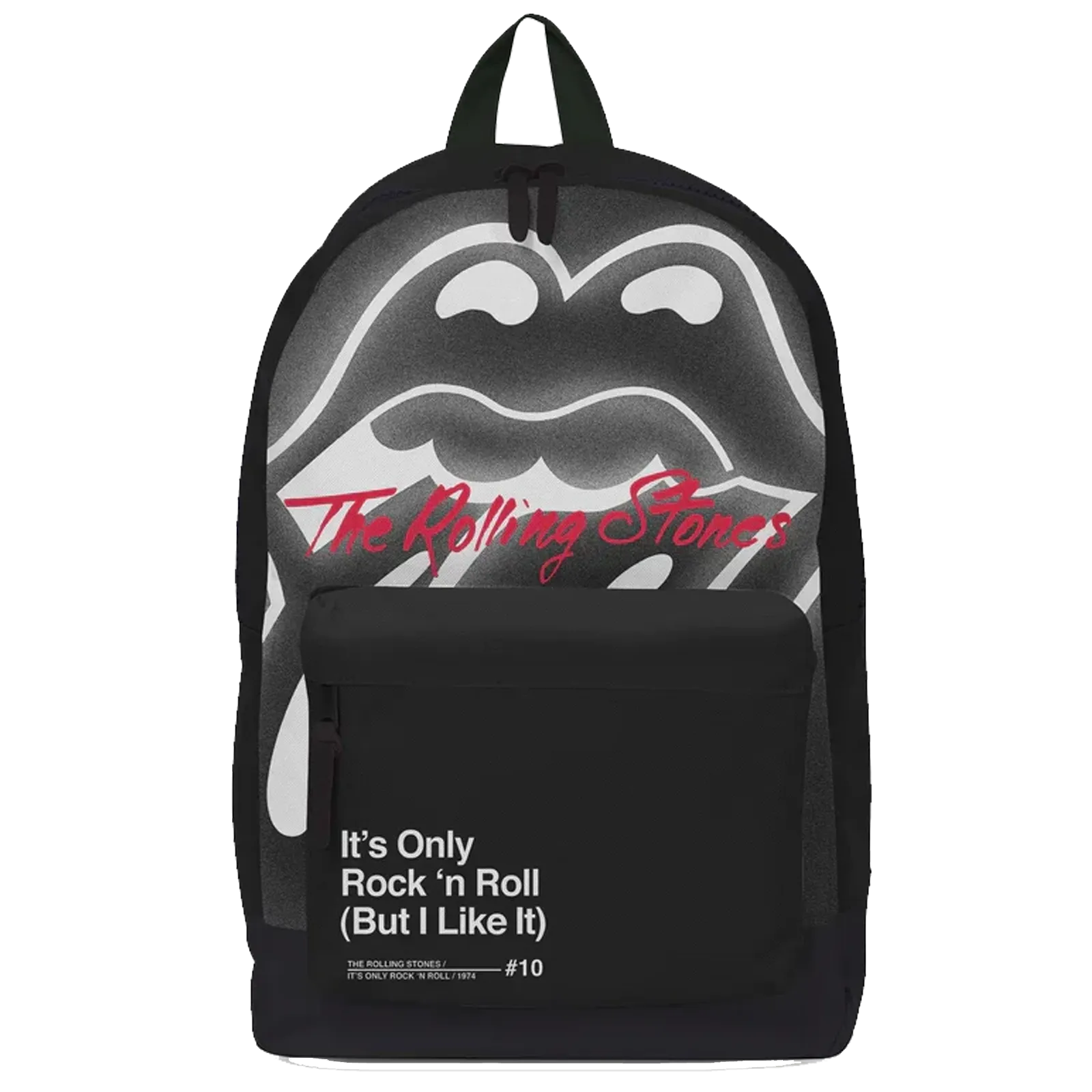 Sac à dos The Rolling Stones noir logo It’s Only Rock ’n Roll