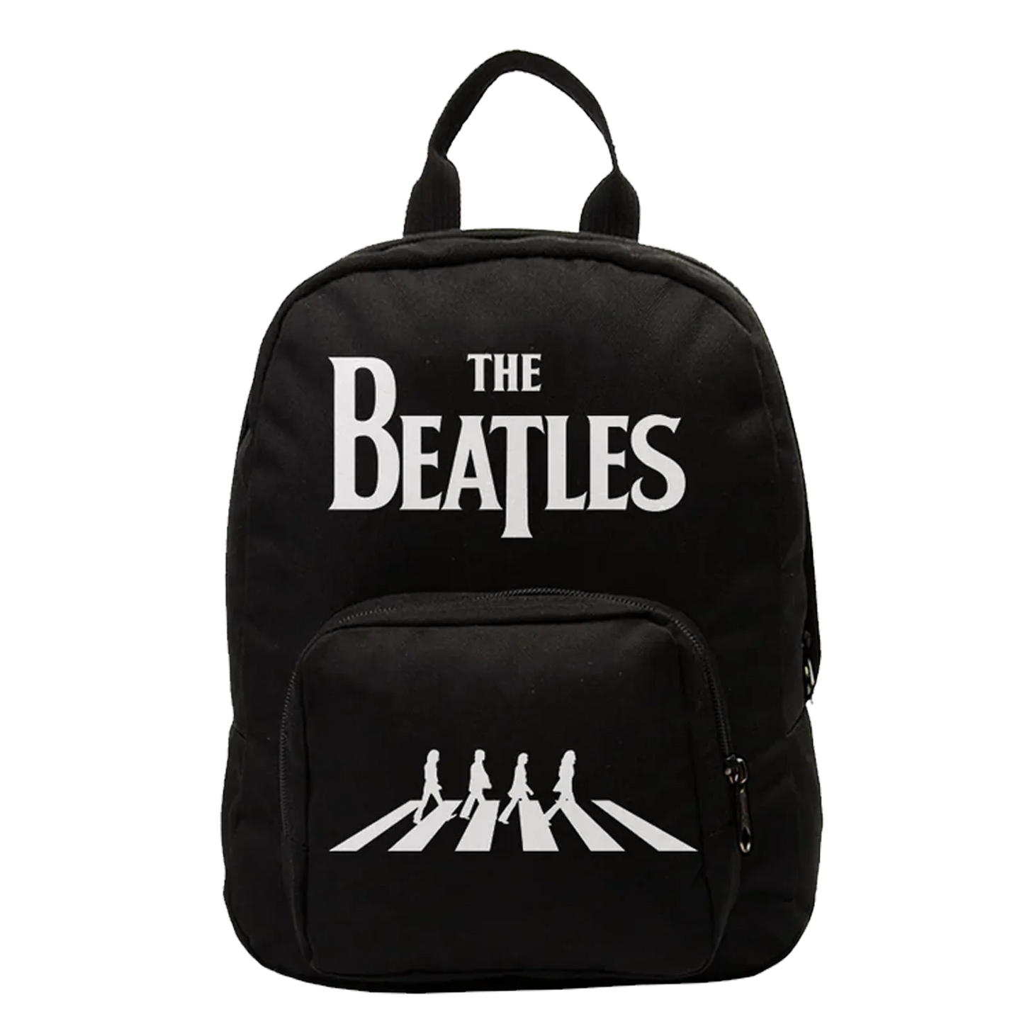 Sac à dos Beatles format mini, design logo et passage piéton culte