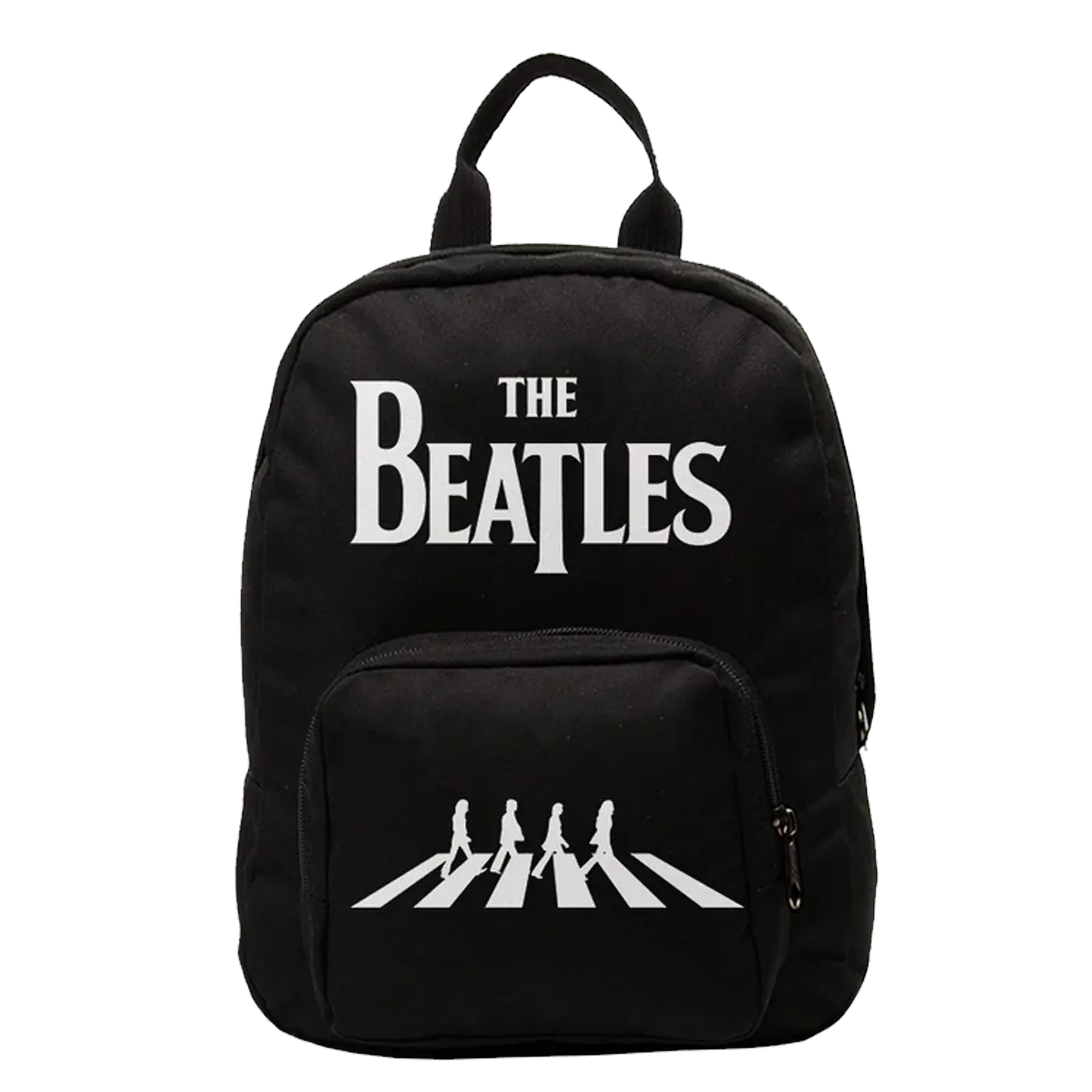 Sac à dos Beatles format mini, design logo et passage piéton culte
