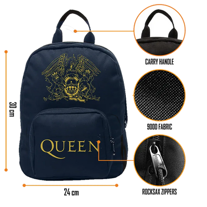 Sac Queen format mini avec crest logo officiel dessiné par Freddie Mercury