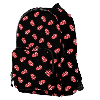 Mini sac à dos Rolling Stones Tongue Logo all-over par RockSax