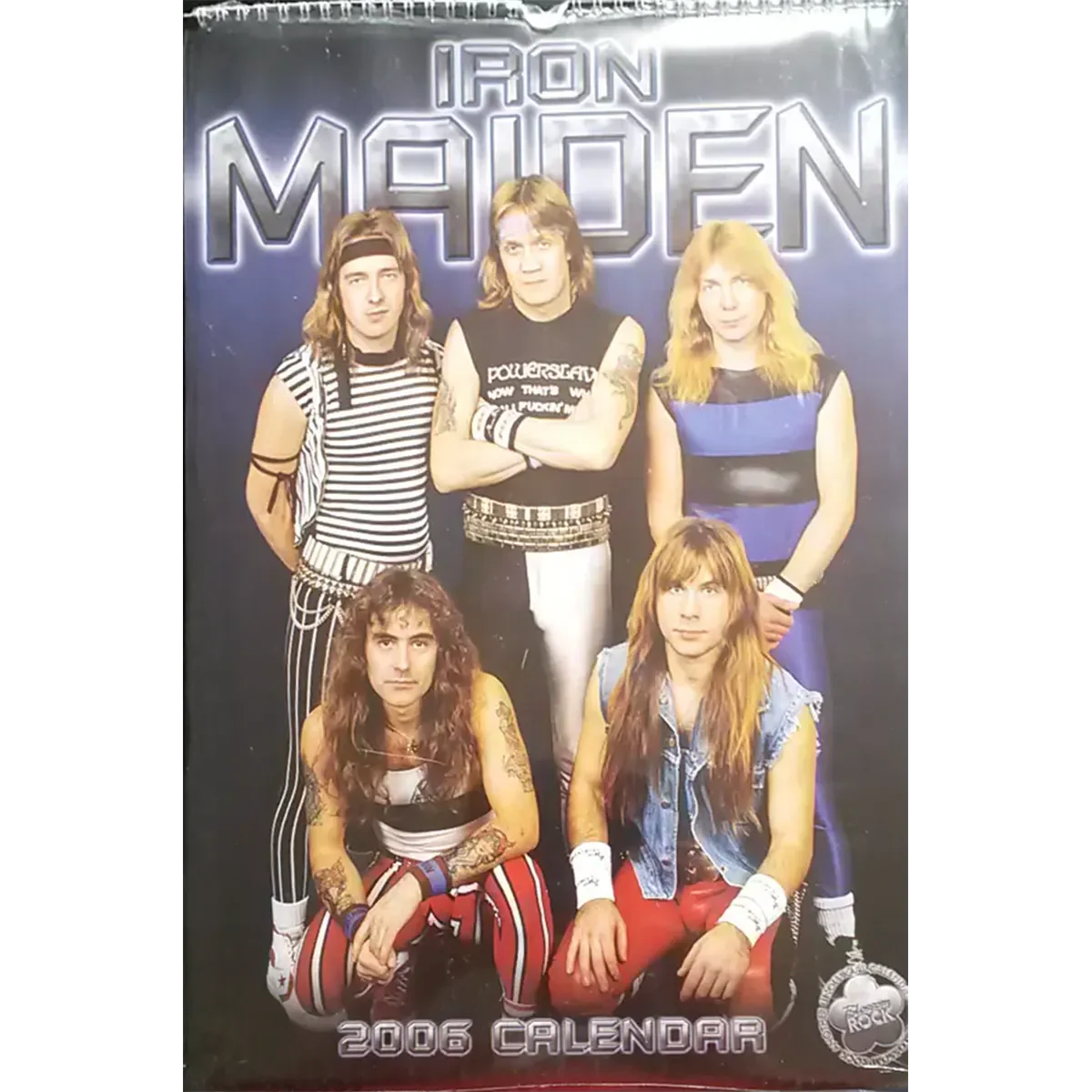 Calendrier vintage Iron Maiden 2006