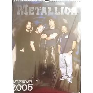 Collectable Calendar Metallica 2005