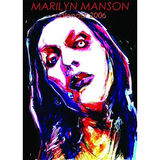 Vintage calendar Marilyn Manson 2006