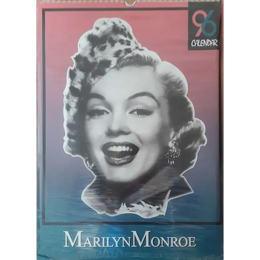 Vintage calendar Marilyn Monroe 1996