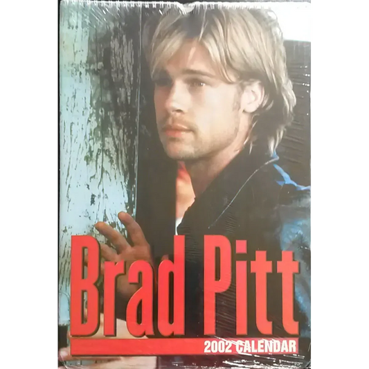 Vintage calendar Brad Pitt 2002