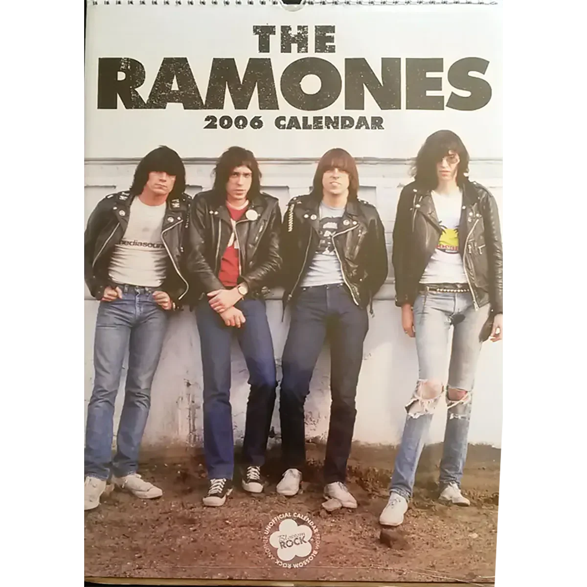 Calendrier vintage Ramones 2006