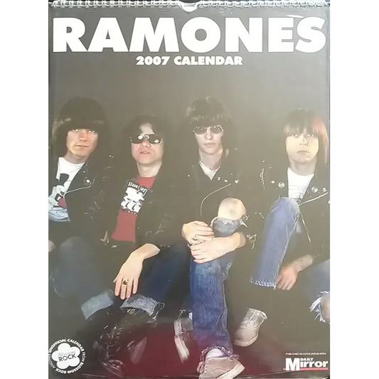Calendrier vintage Ramones 2007
