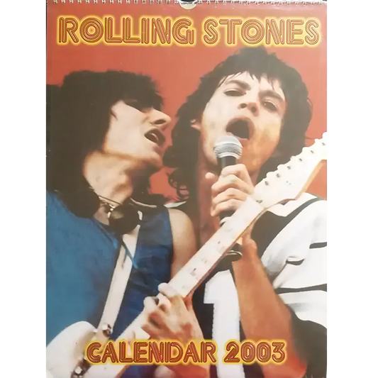 Calendrier vintage Rolling Stones 2003