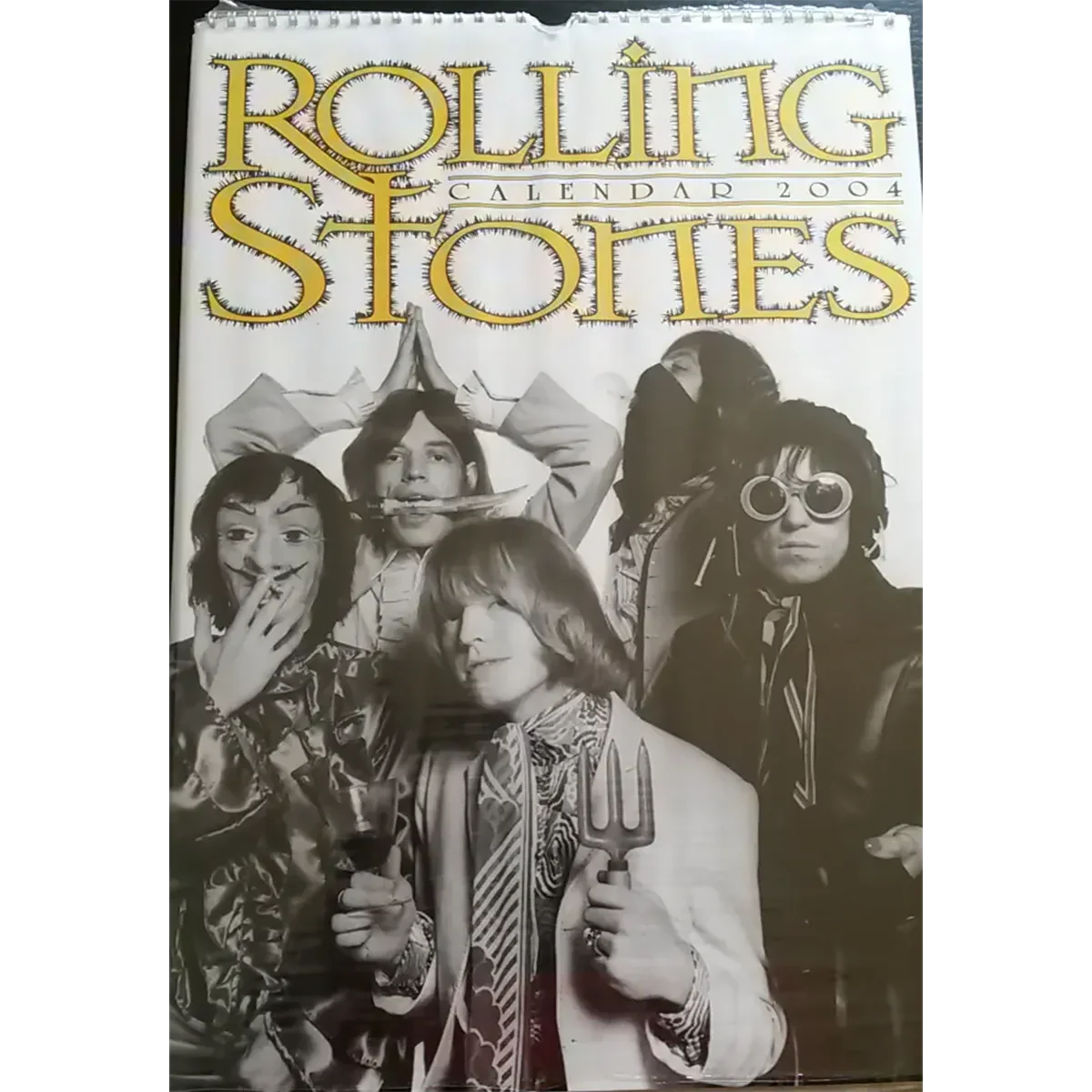 Calendrier vintage Rolling Stones 2004