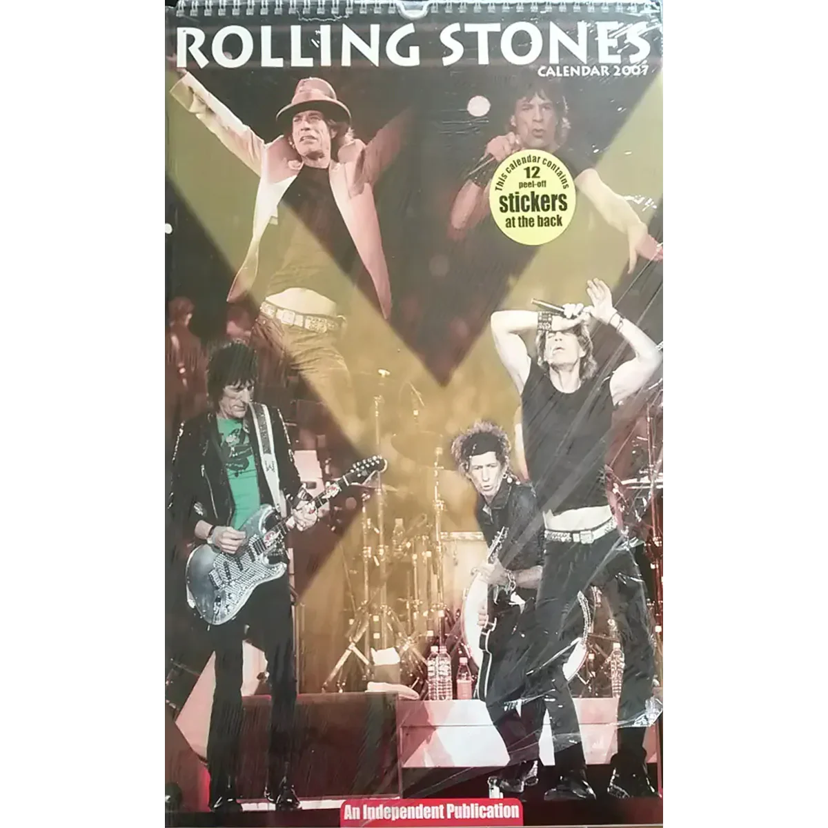 Calendrier vintage Rolling Stones 2007