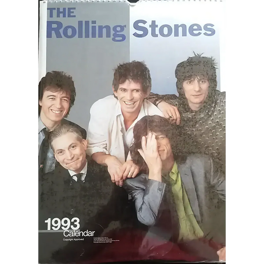 Calendrier vintage Rolling Stones 1993