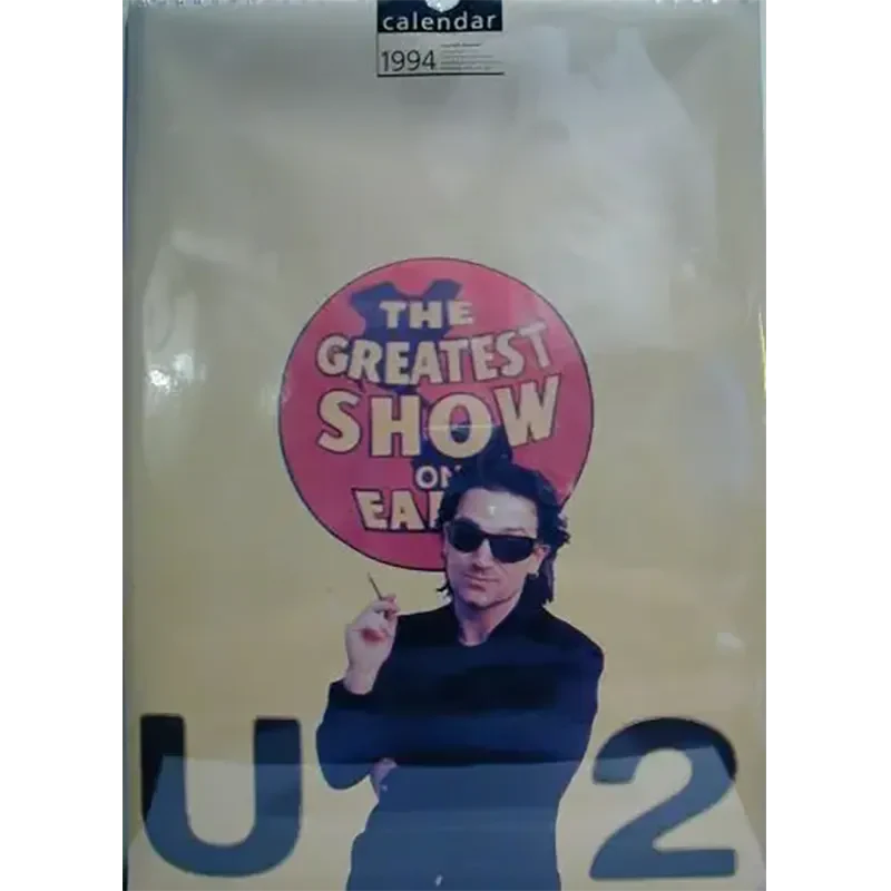 Calendrier vintage U2 1994