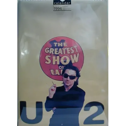 Calendrier vintage U2 1994