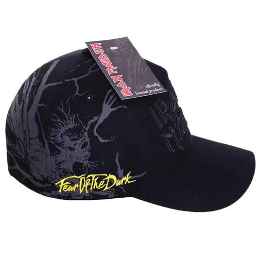 Casquette officielle Iron Maiden - Fear of the Dark (profil droit)