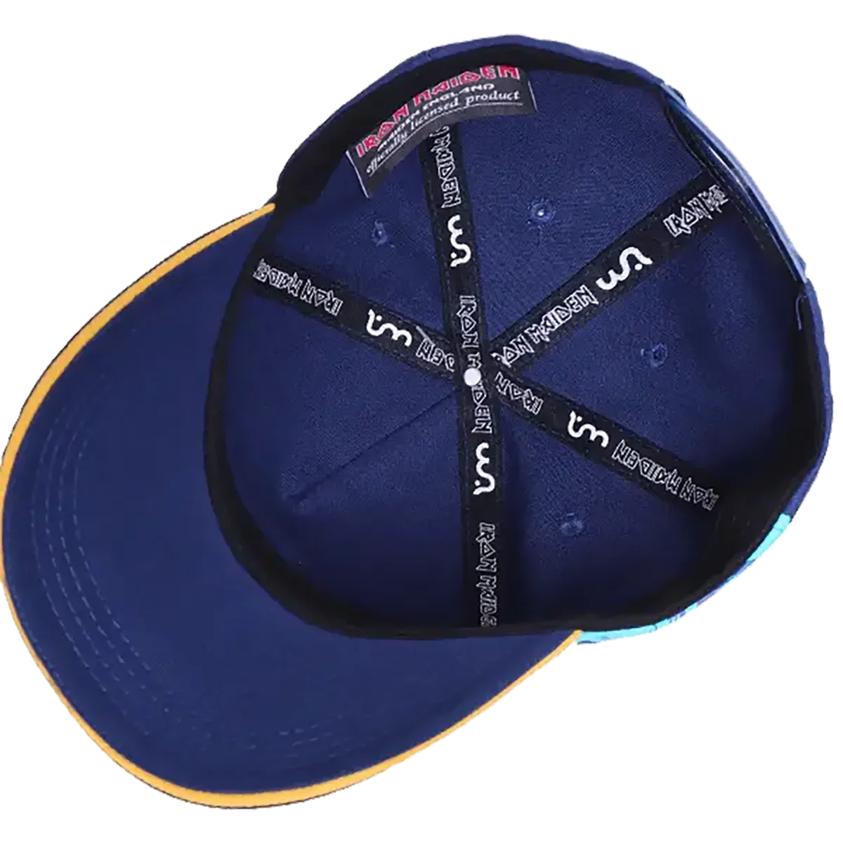 Casquette officielle Iron Maiden - The Seventh Son Of A Seventh Son (vue dessous)