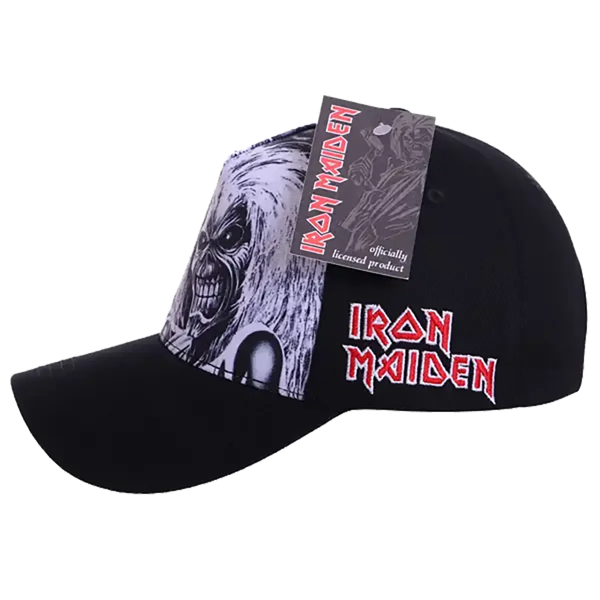 Casquette officielle Iron Maiden - Killers (profil gauche)
