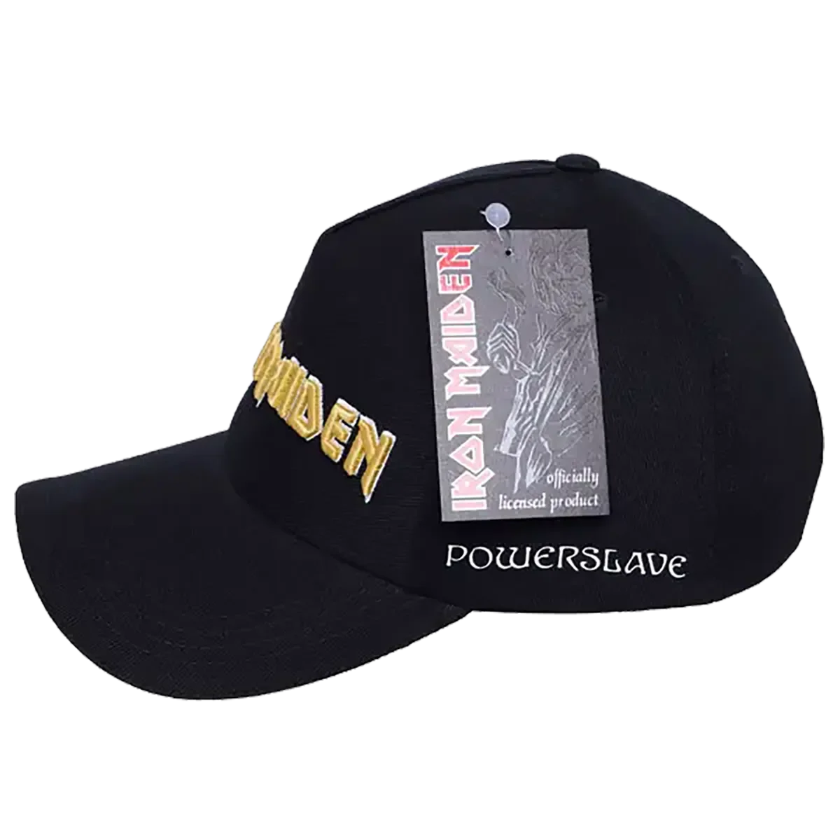 Official Iron Maiden Cap - Powerslave (left profile)