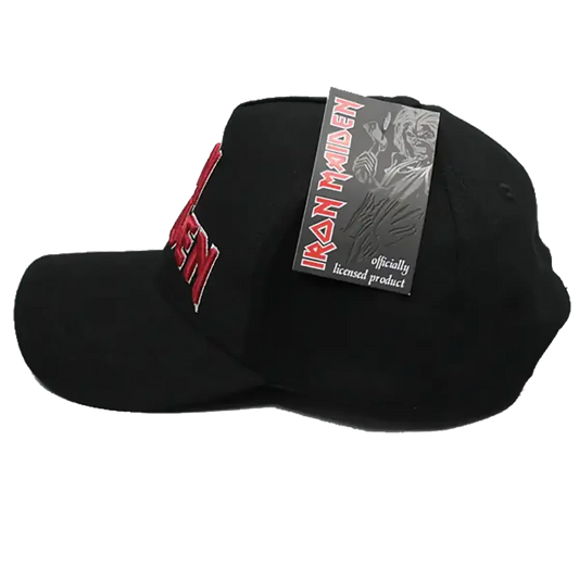 Casquette officielle Iron Maiden - Logo (profil gauche)