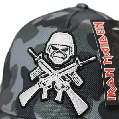 Official Iron Maiden Cap - A Matter of Life and Death (patch close-up)