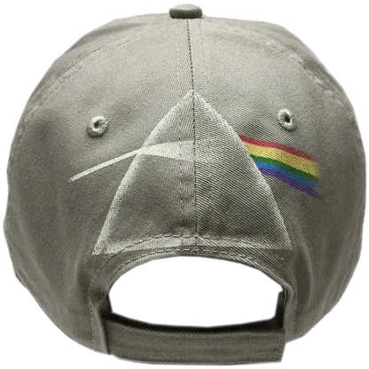 Casquette officielle Pink Floyd - Dark Side grise (vue arrière)