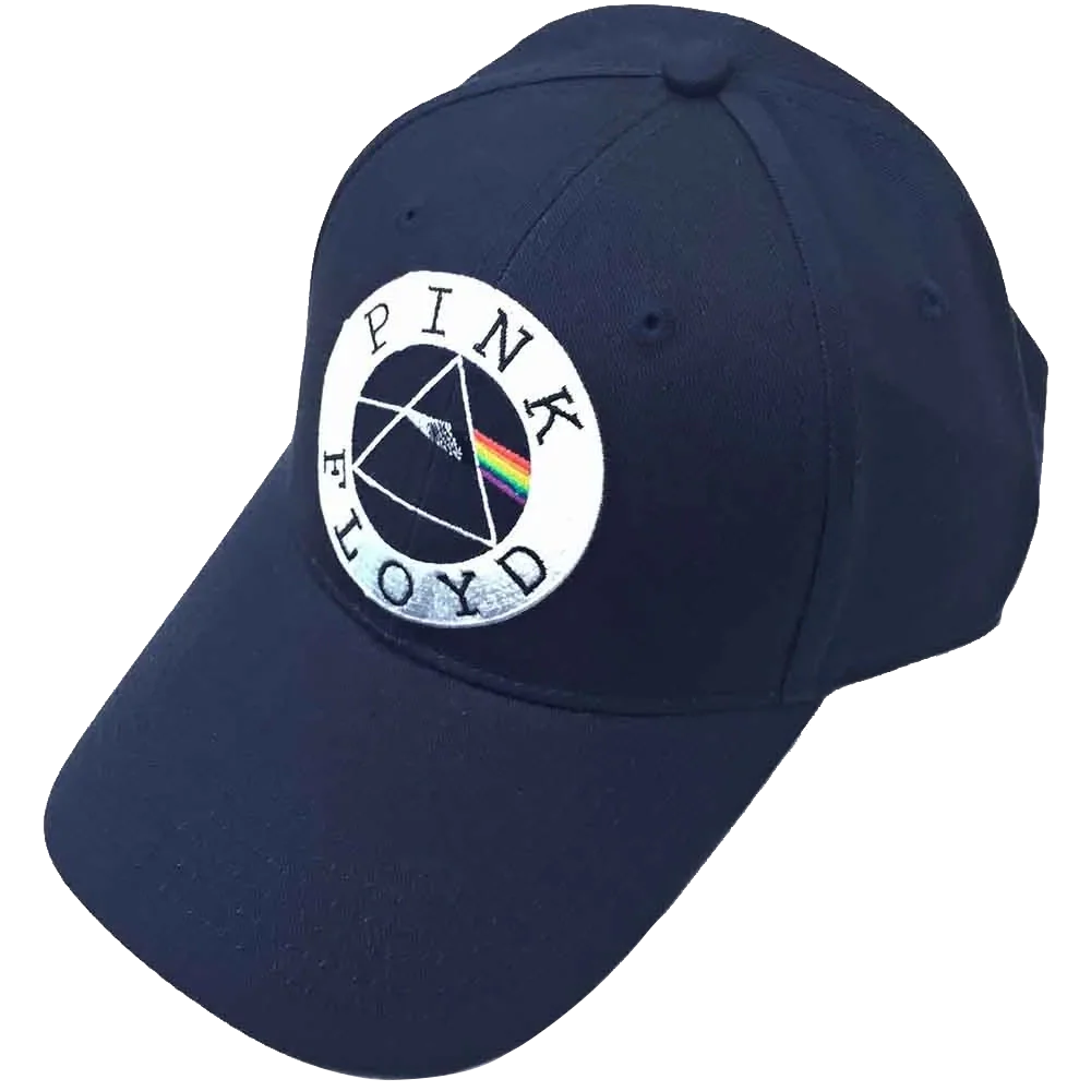 Casquette officielle Pink Floyd - Dark Side bleue