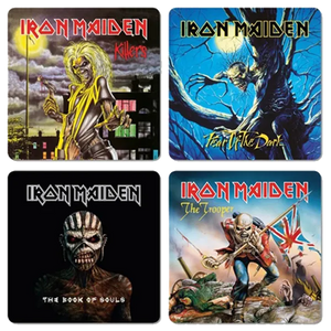Coasters Iron Maiden [set of 4]