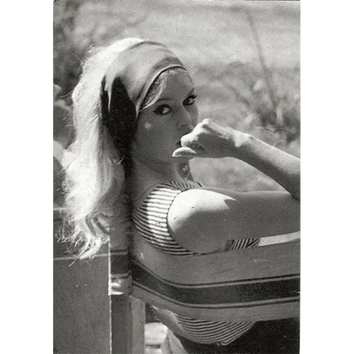Carte postale Brigitte Bardot - Le Mépris