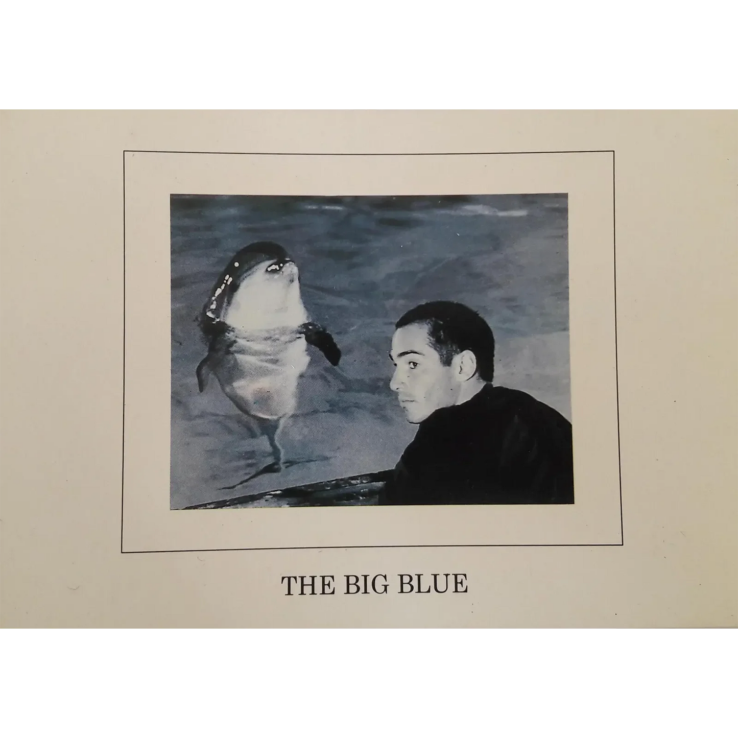 Carte postale Grand Bleu [Jean-Marc Barr]