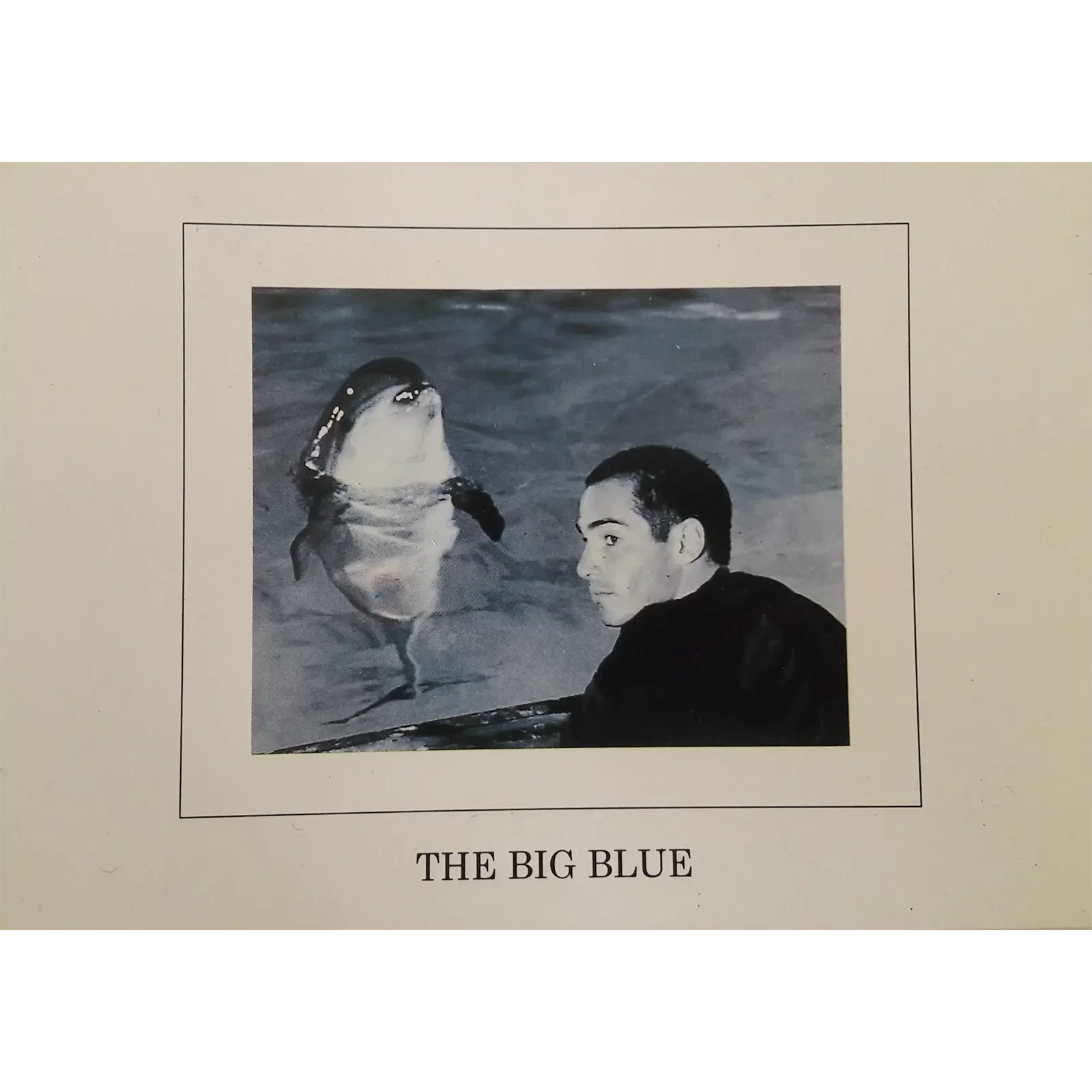 Carte postale Grand Bleu [Jean-Marc Barr]