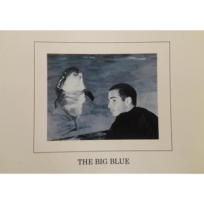 Carte postale Grand Bleu [Jean-Marc Barr]