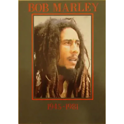 Carte postale Bob Marley 1945-1981