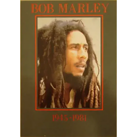 Postcard Bob Marley 1945-1981