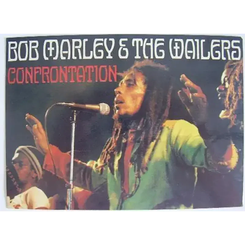 Carte postale Bob Marley - Confrontation