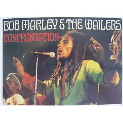 Carte postale Bob Marley - Confrontation